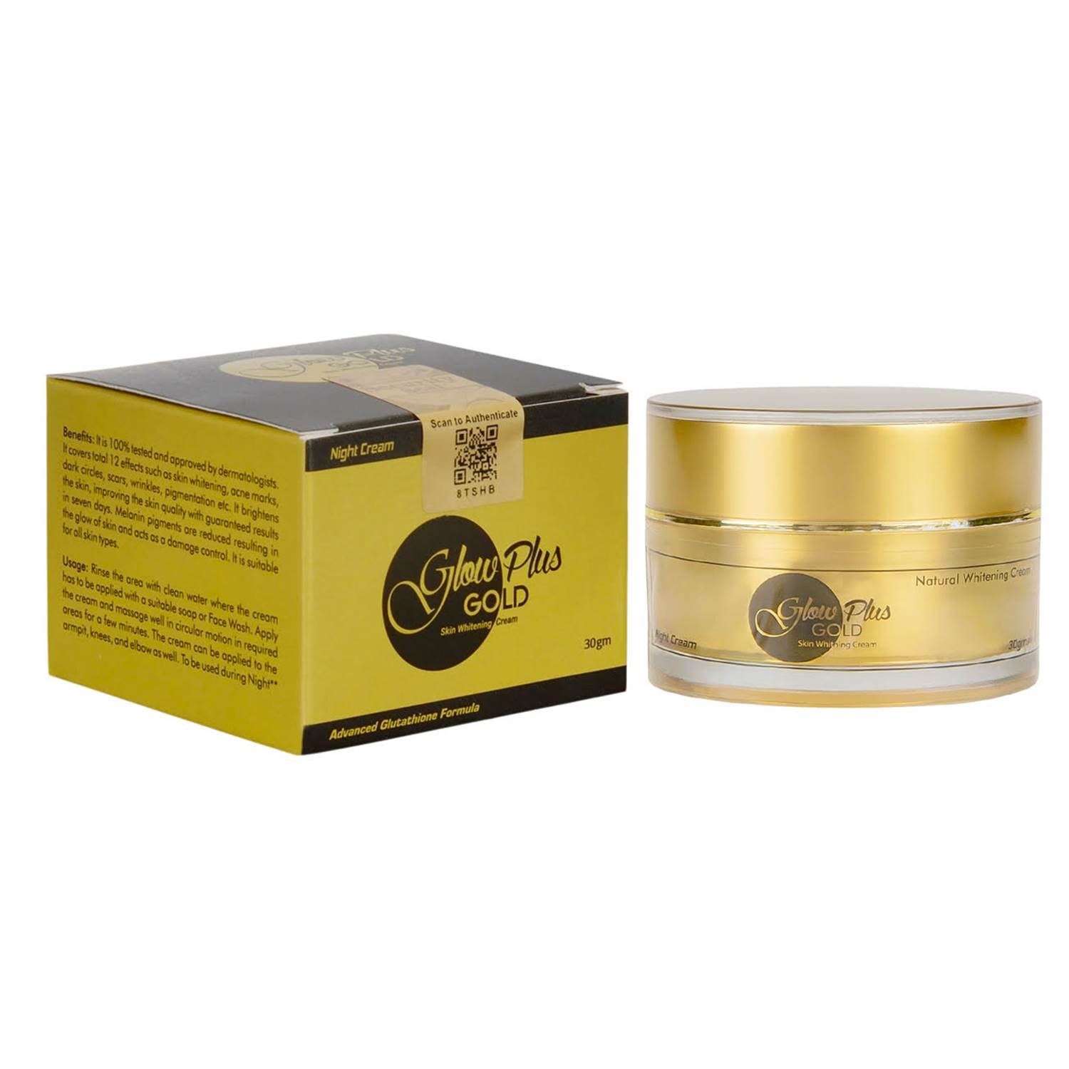 Glow Plus Gold Skin Fairness Cream 30 gm