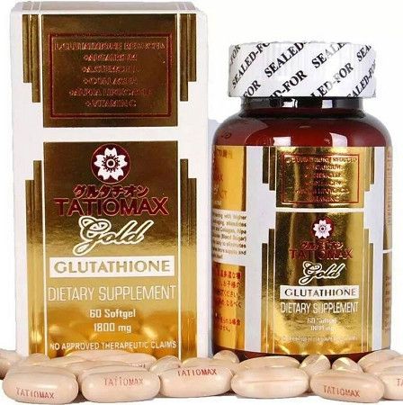 Tatio active gold 1850mg 60 skin whitening  Softgel