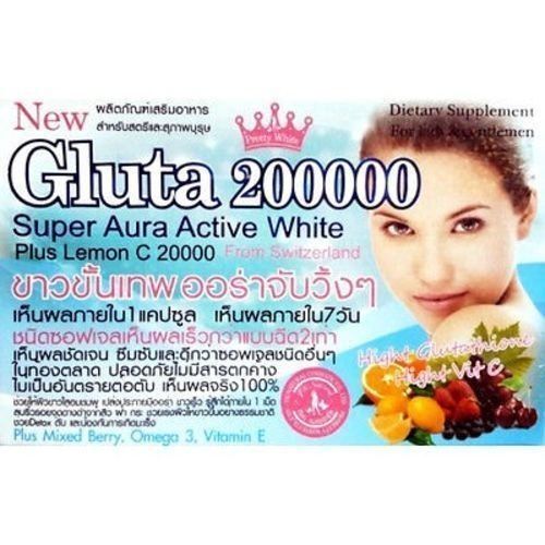 Gluta 200000 Mg Skin Whitening 12 Softgel