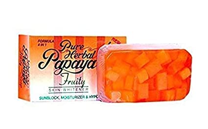 Papaya Pure Herble Skin Whitening Soap 135 gm