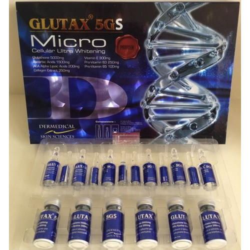 Glutax 5gs Micro Cellular Advance Glutathione Skin Whitening Injection
