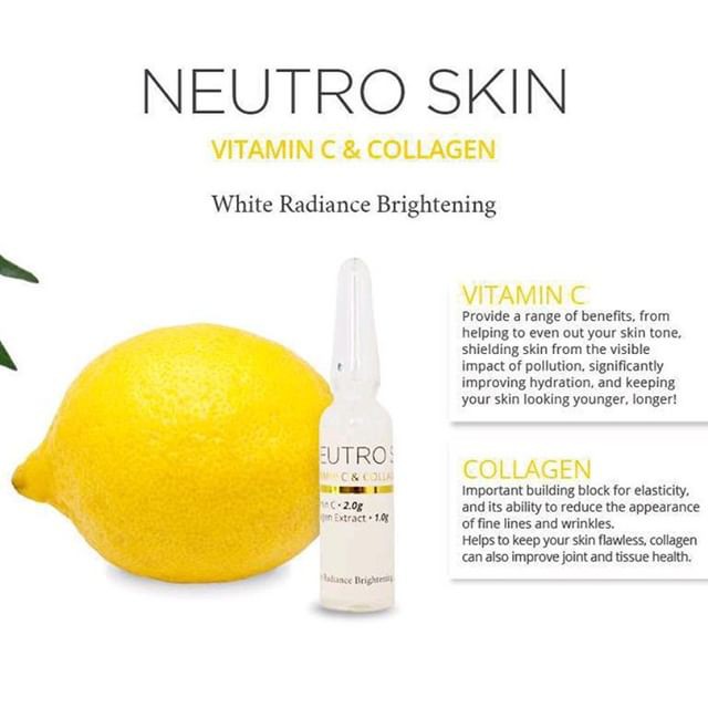 Neutro Skin Lemon and Glutathione Injection for Skin Whitening