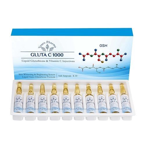 Vesco Pharma Gluta C 1000 Glutathione Skin Whitening Injection