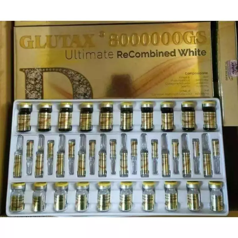 Glutax 8000000GS ultimate recombined white glutathione injection