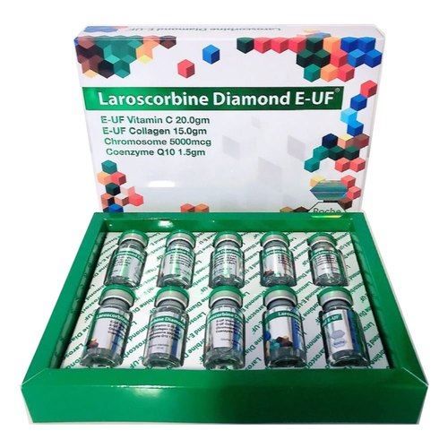Laroscorbine Diamond E UF 20000 mg Vitamin C and Collagen Injection 10 Sessions