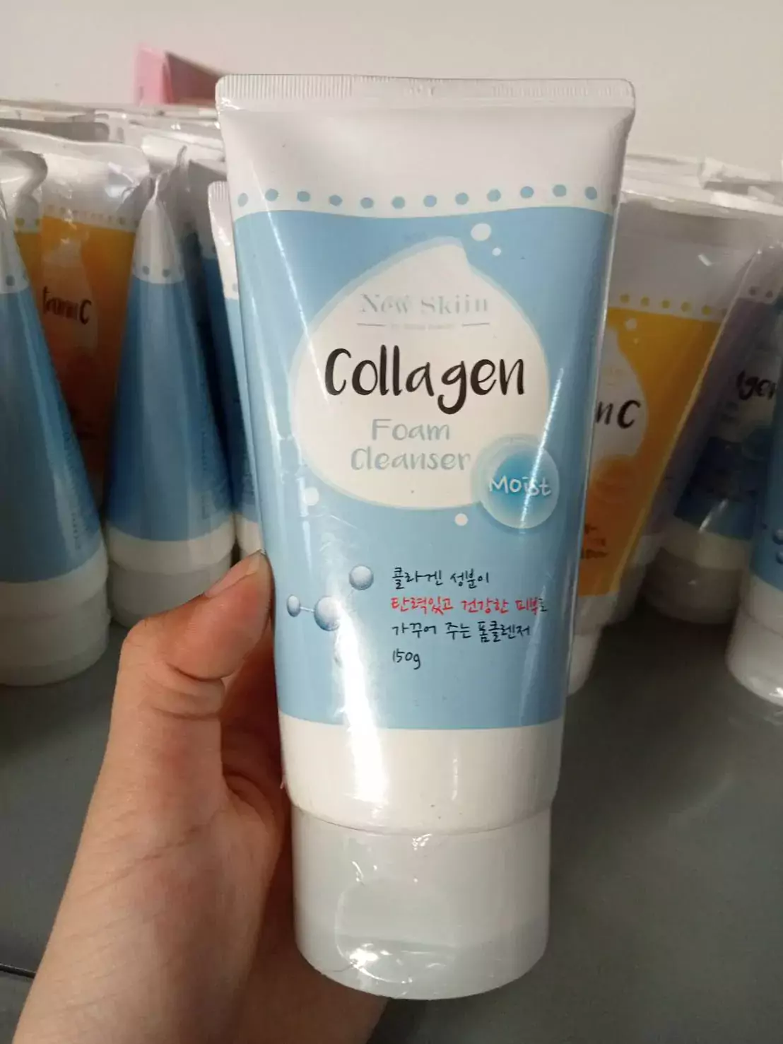New Skiin Collagen Foam Cleanser