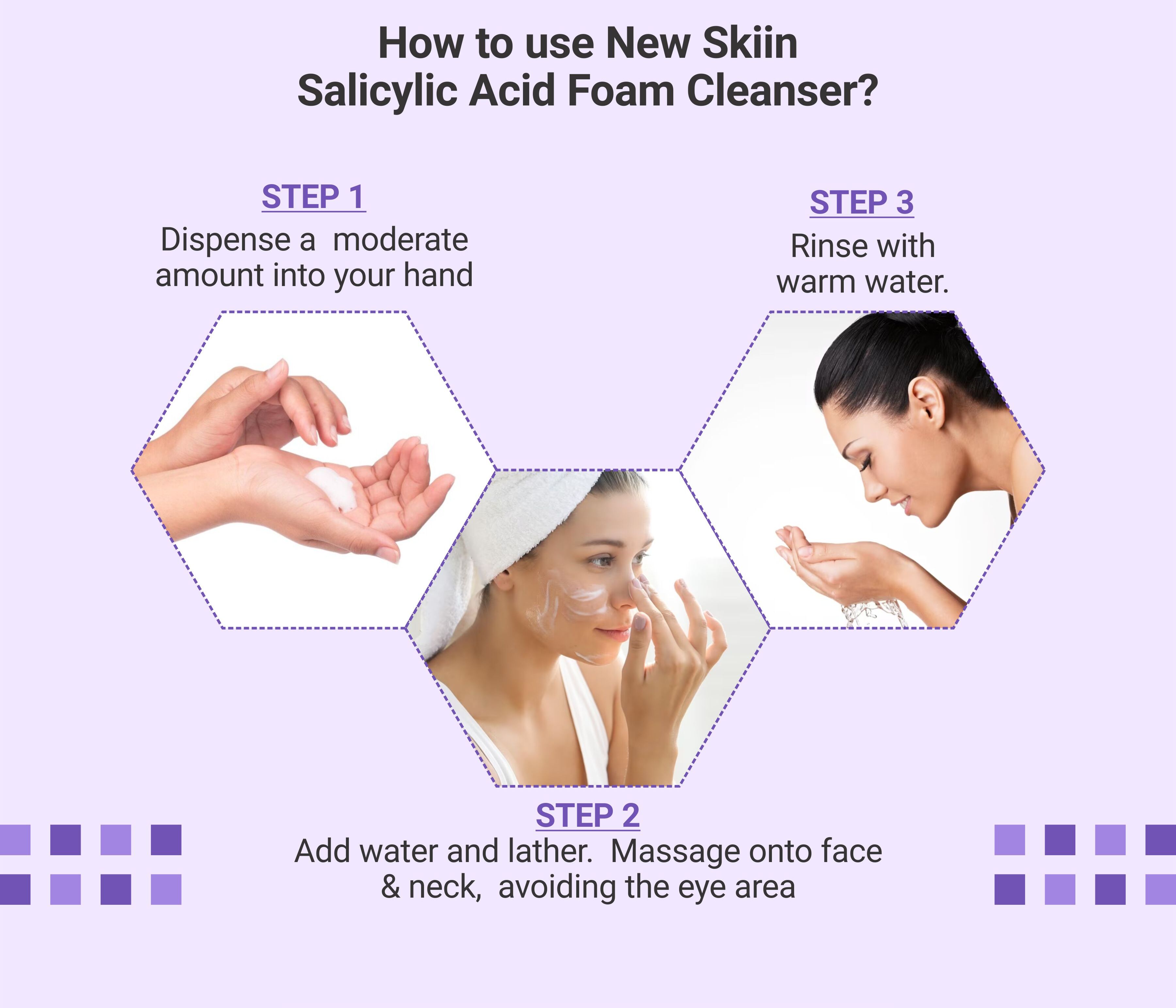 New Skiin Salicylic Acid Foam Cleanser