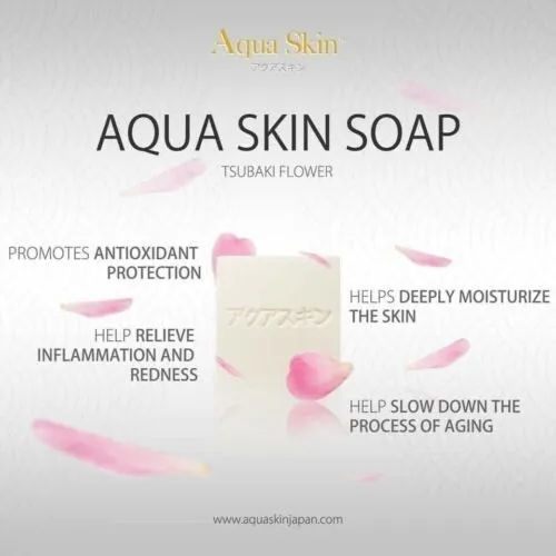 Aqua skin whitening soap