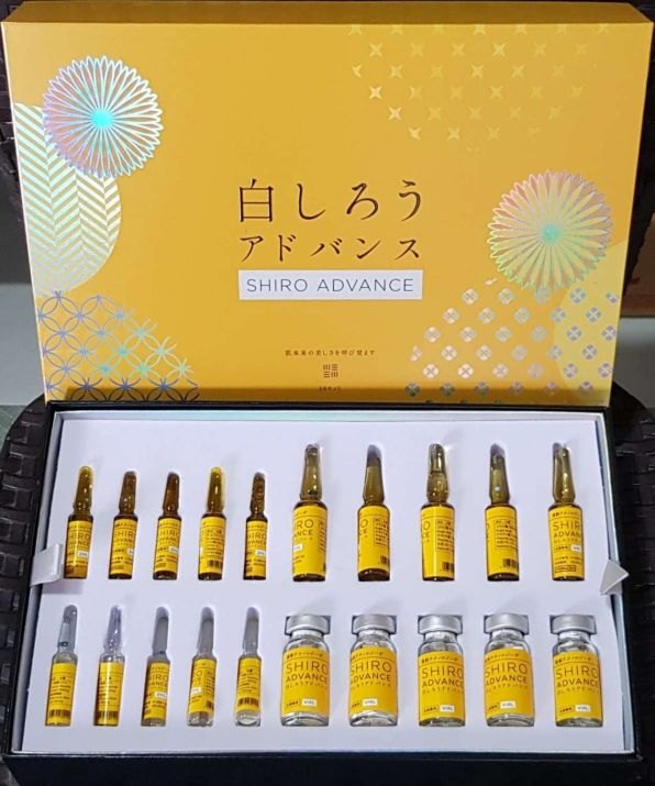 Shiro Advanced Glutathione 5000mg Whitening Injection