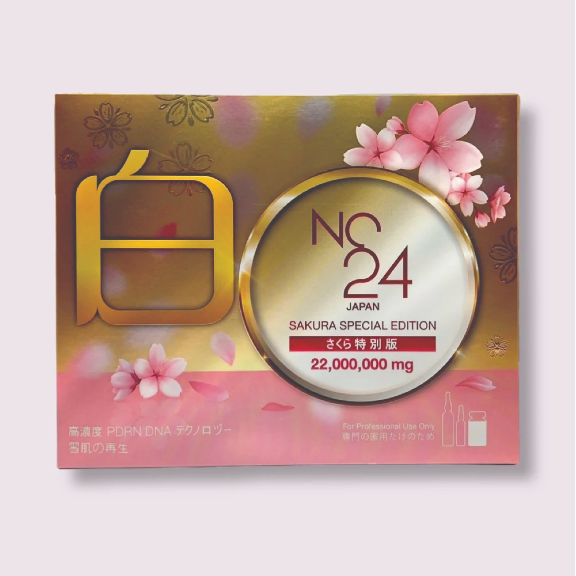 NC24 Japan Sakura Special edition 22000000mg Glutathione Injection