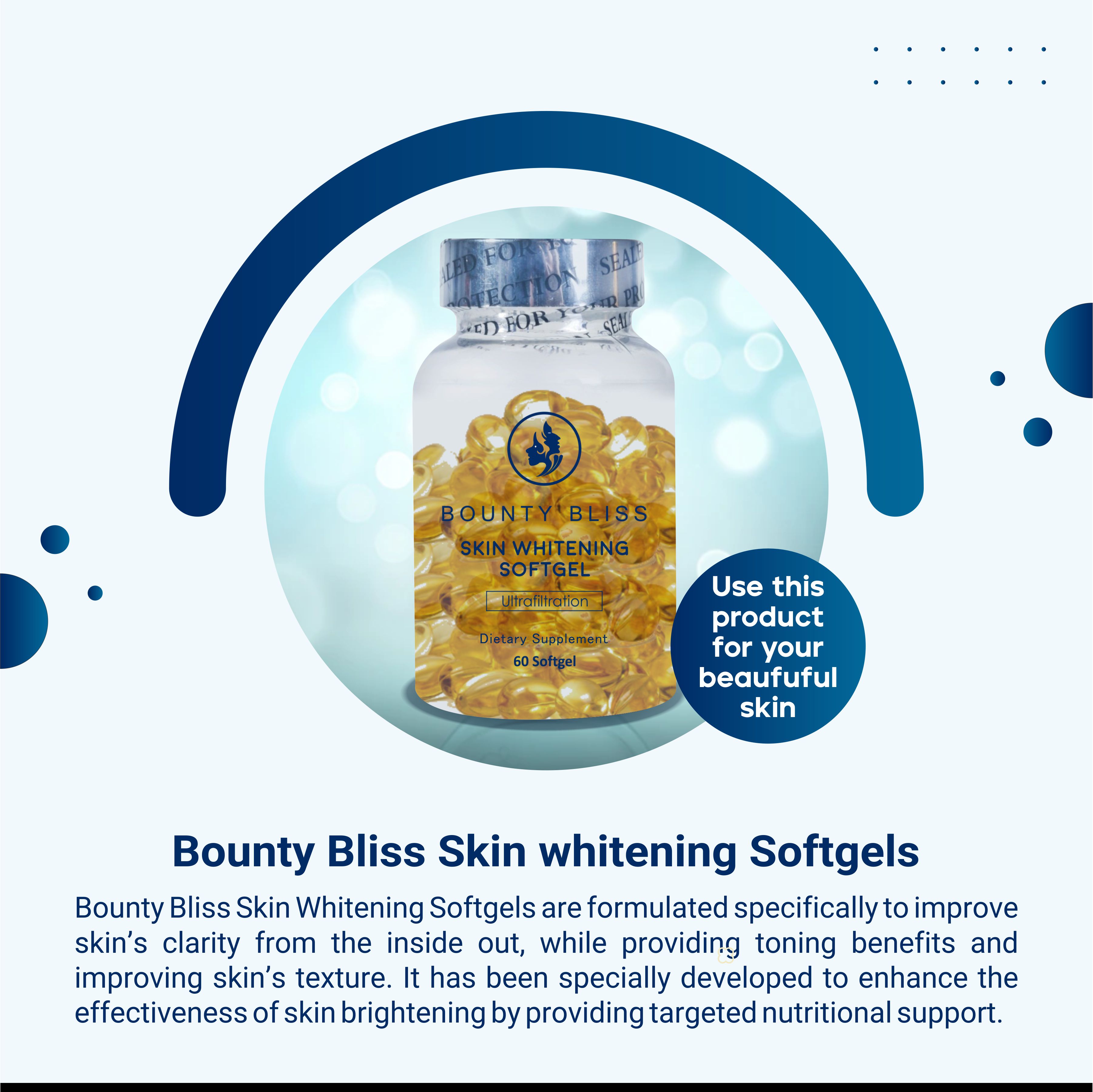 Bounty Bliss Skin Whitening Softgel