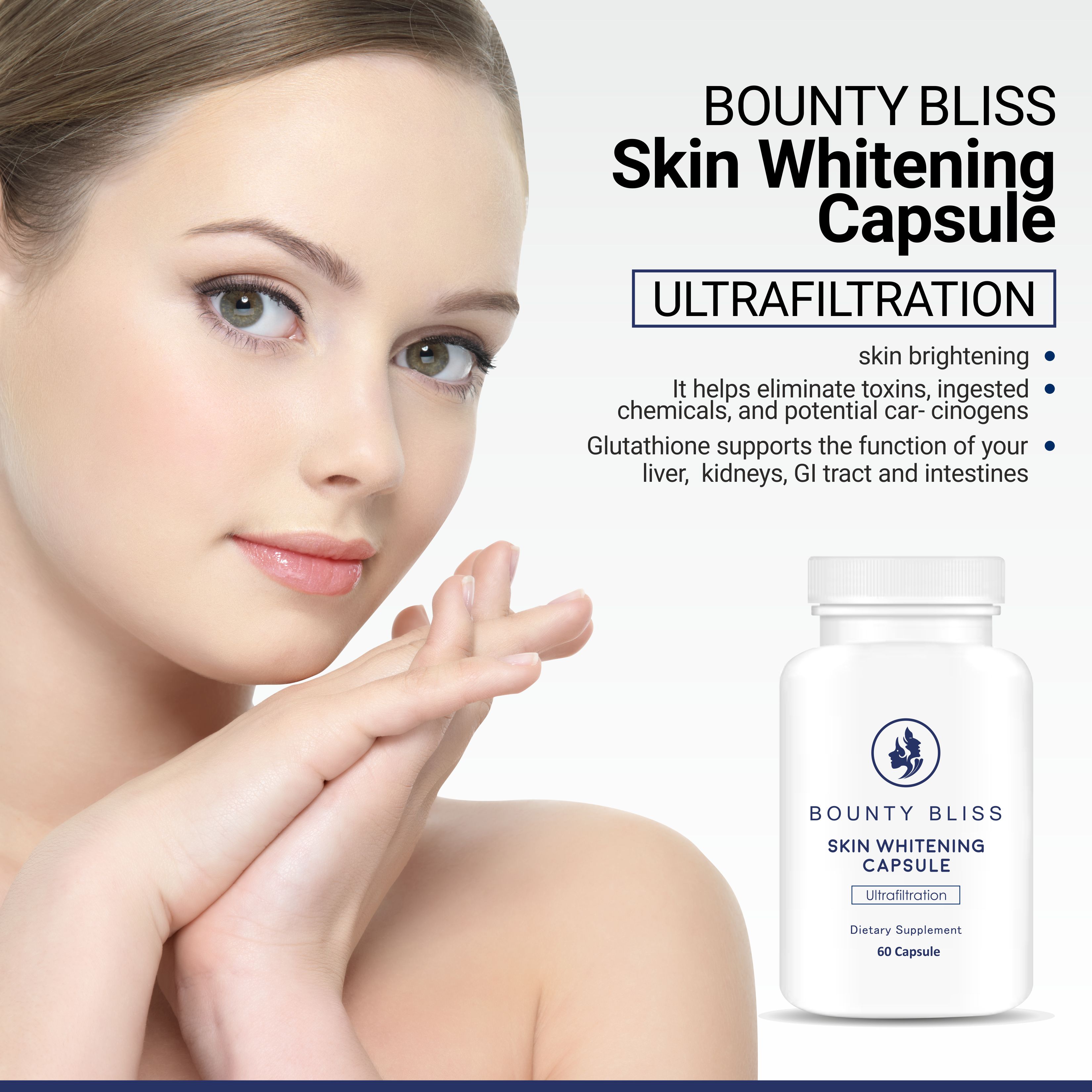 Bounty Bliss Ultrafiltration Skin Whitening 60 Capsules