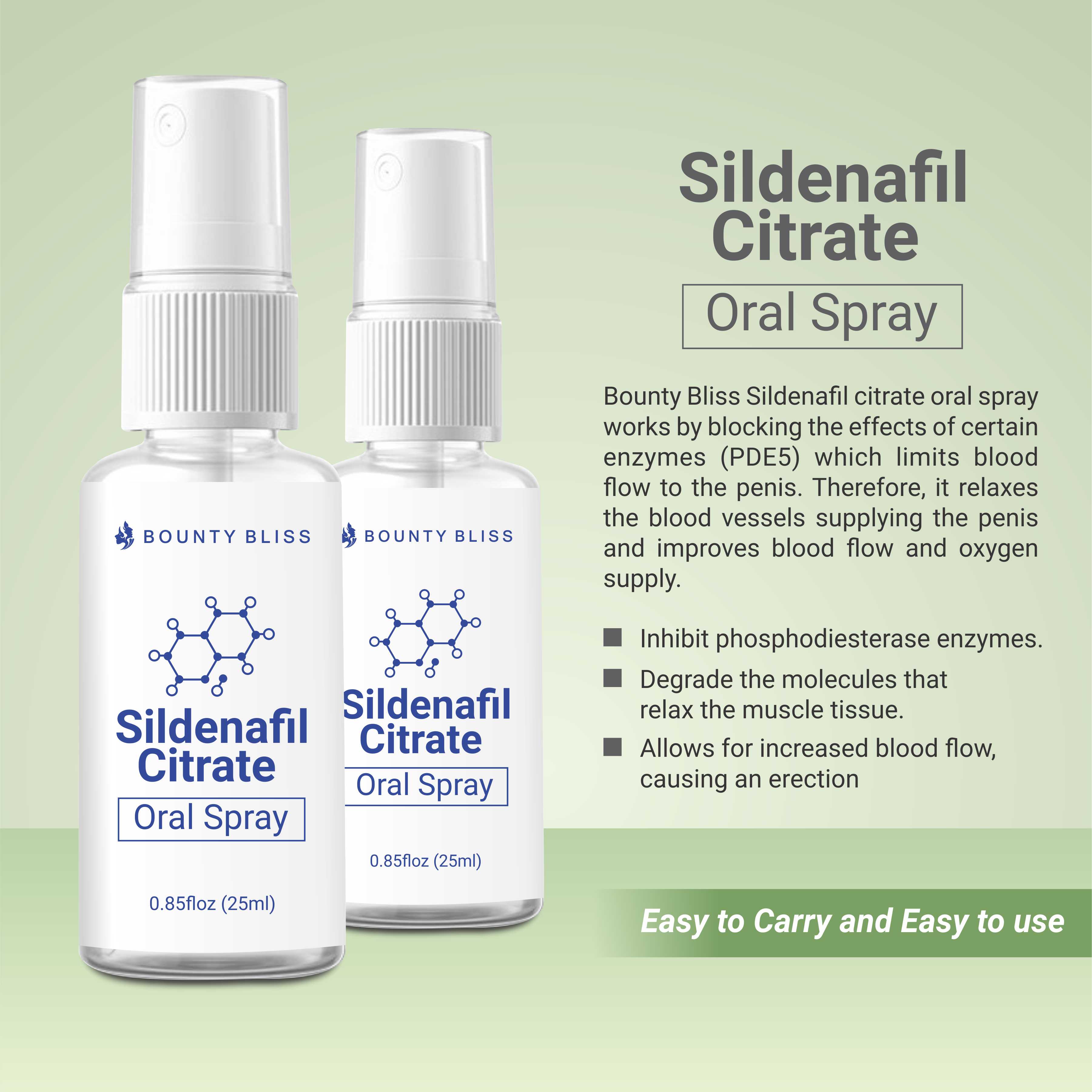Bounty Bliss Sildenafil Citrate Oral Spray