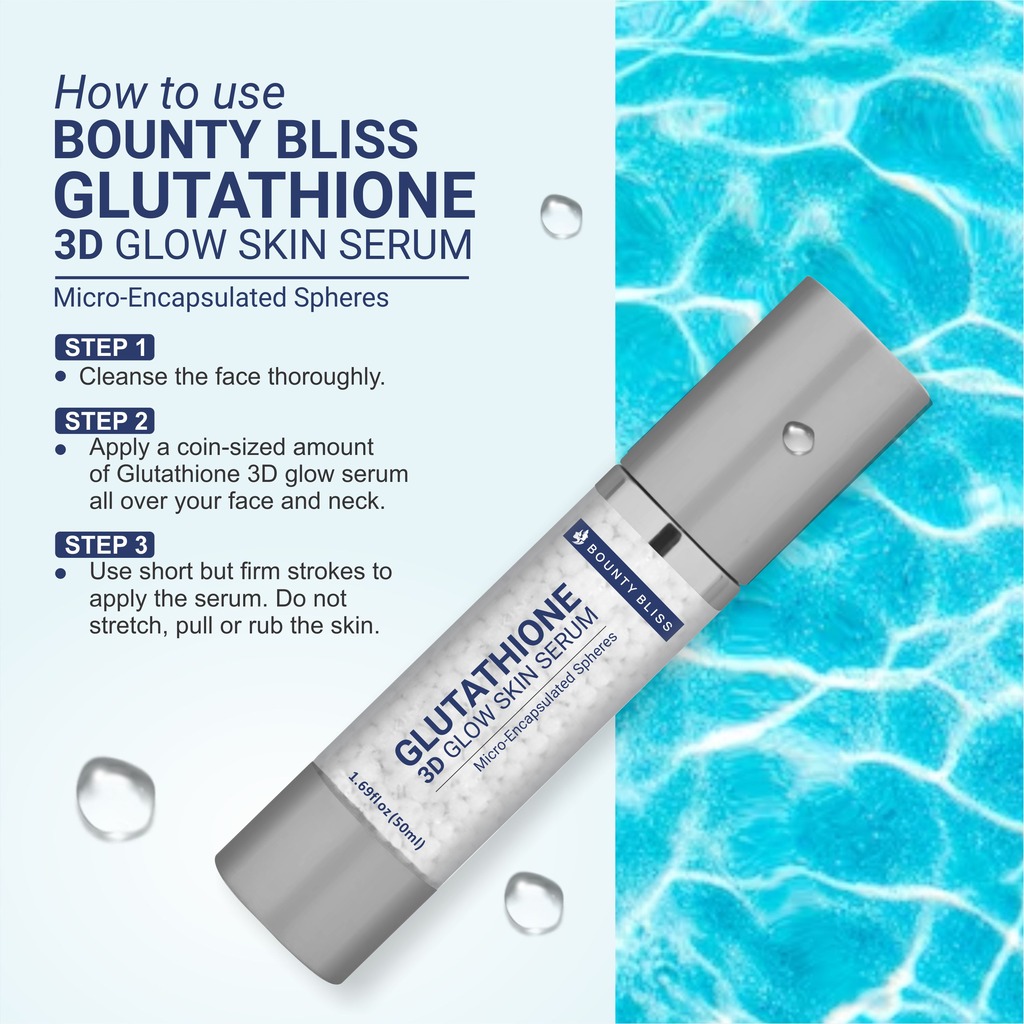 Bounty Bliss Glutathione 3D Glow Skin Micro-Encapsulated Spheres Serum