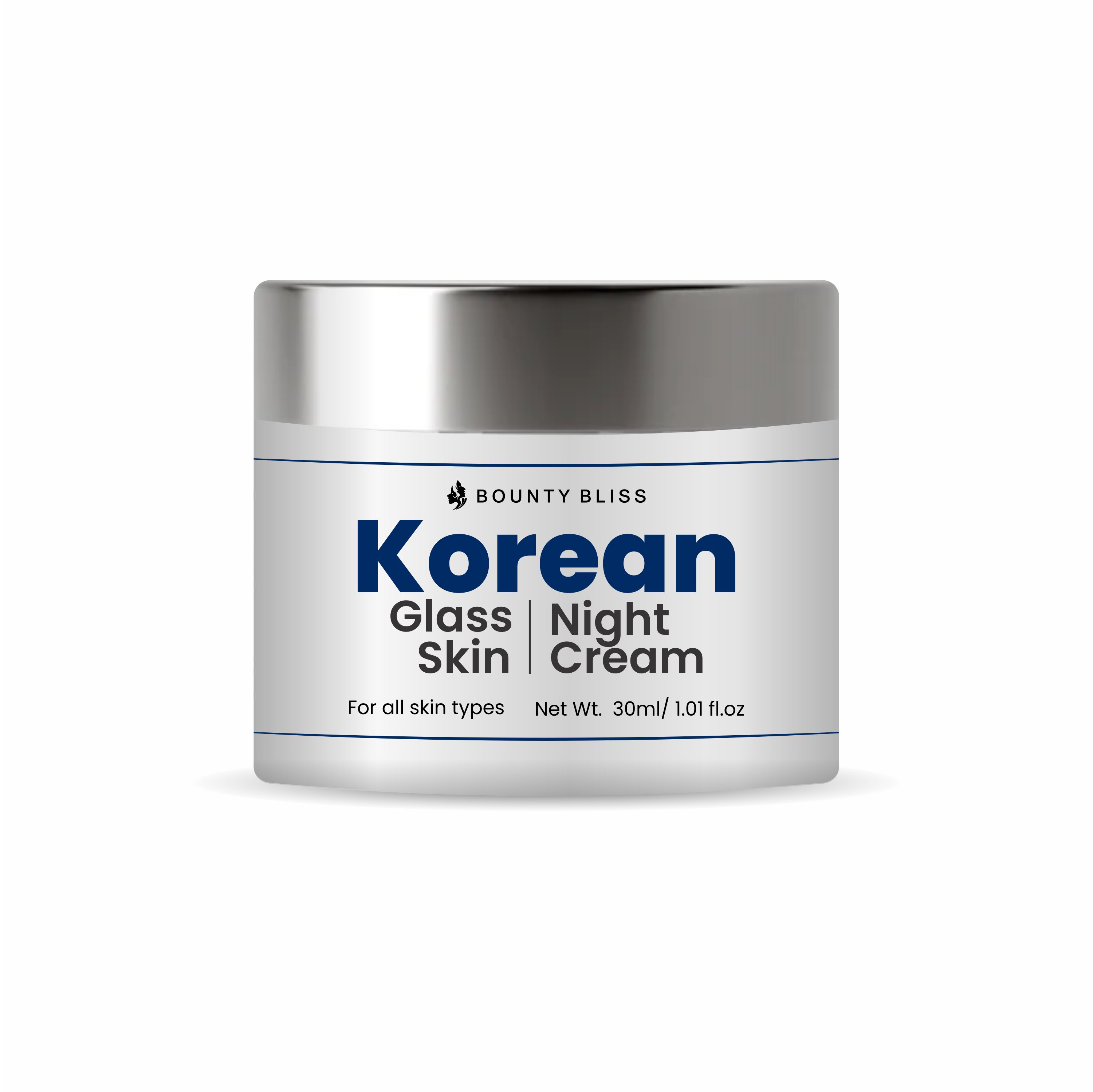 Bouty Bliss Korean Glass Skin Night Cream - 30ml